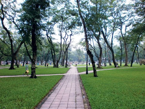Bãi đỗ xe ngầm sẽ được xây gần Công viên Thống Nhất